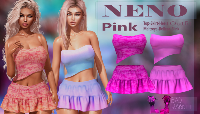 .:Bad Rabbit:. Outfit Neno Pink