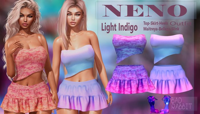 .:Bad Rabbit:. Outfit Neno Light Indigo