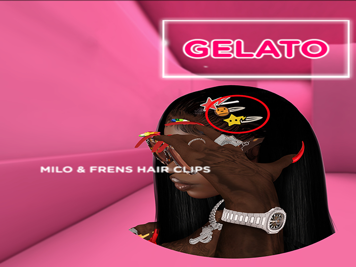 Gelato - Baby Milo & Friends Hair Clips