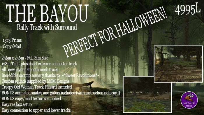 The Bayou Rally Track