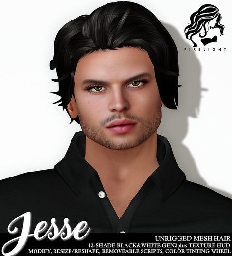 !!Firelight!! Jesse Gen2Plus Black&White