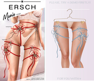 ERSCH - Monie Legstraps -blue-