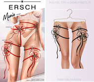 ERSCH - Monie Legstraps -black-