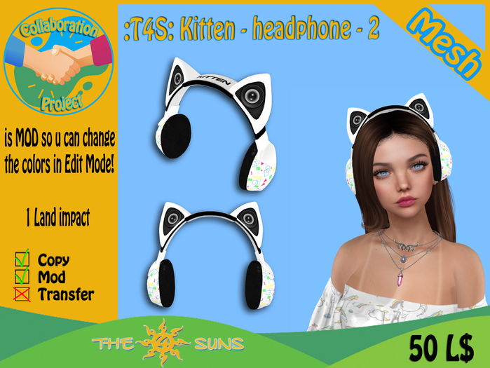 :T4S: Kitten - headphone - 2