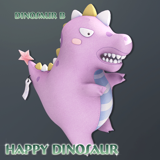 FenDuDu_ Happy Dinosaur-Dinosaur B