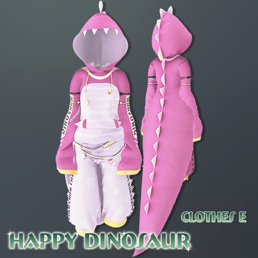 FenDuDu_ Happy Dinosaur-Clothes E