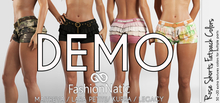 Demo Rose Shorts Fatpack Colors - Maitreya Lara, Lara Petite, Kupra Original, Legacy - FashionNatic