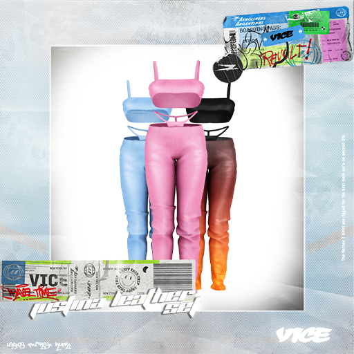 VICE - Justina Leather Set "FATPACK"