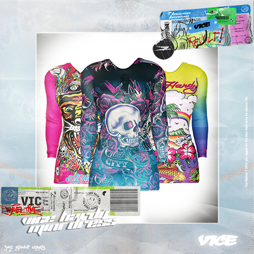 VICE - Vice Hardy Mini Dress "FATPACK"