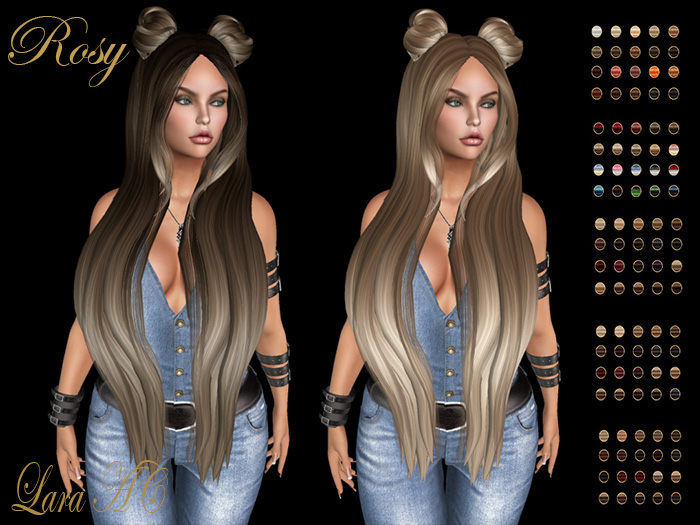  Lara AC - ROSY - Hair & Hairbase