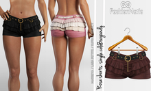 Rose Shorts Burgundy - Maitreya Lara, Lara Petite, Kupra Original, Legacy - FashionNatic