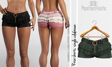 Rose Shorts Green- Maitreya Lara, Lara Petite, Kupra Original, Legacy - FashionNatic
