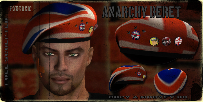 PXDTOXIC - ANARCHY BERET