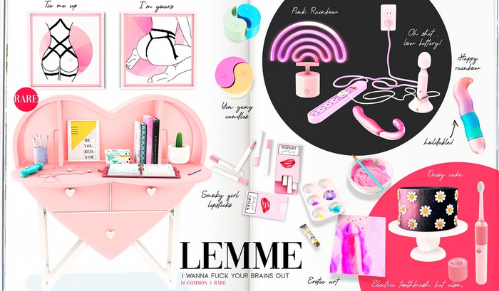 LEMME...Pink Rainbow / NEON
