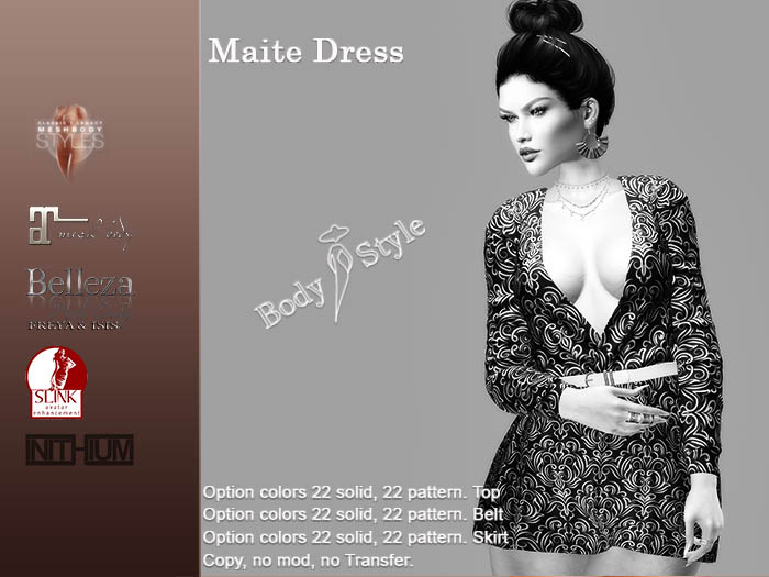 [BS] Body & Style Maite Dress DEMO