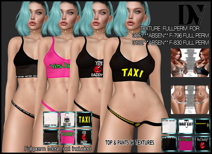 DV- ABSEN 796 AND 830 - TEXTURES