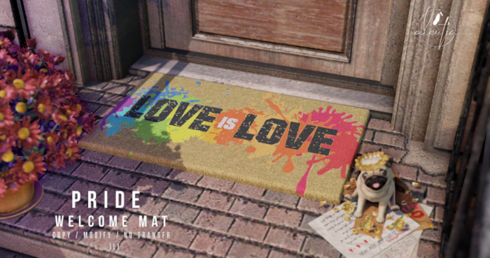 [Aleutia] Pride Welcome Mat
