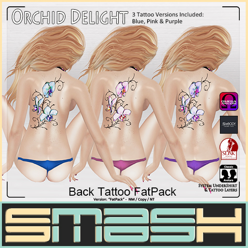 SMASH Tattoo - Orchid Delight(FATPACK) (Boxed)