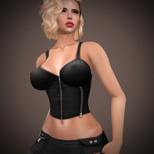 Mabel Fashion - Vanity Tank Black (BOM-Omega)