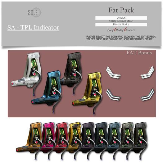 :::SOLE::: SA - TPL Indicator (Fat Pack)
