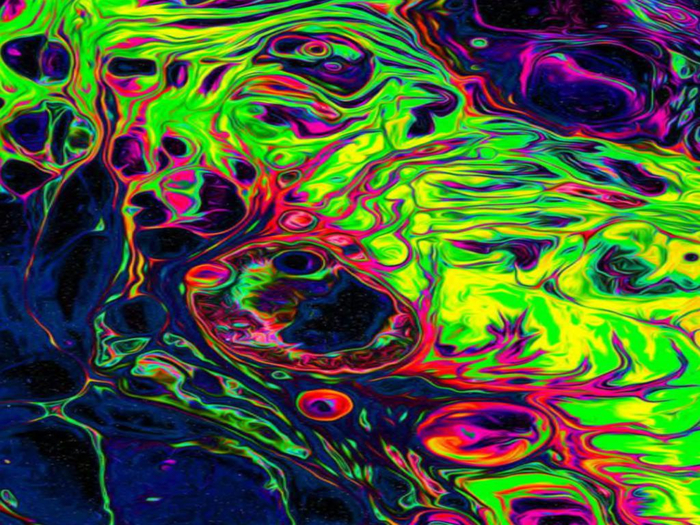 Abstract Amoeba Texture