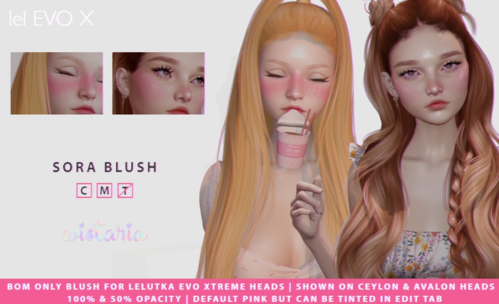 { wistaria } // sora blush - lel evo x