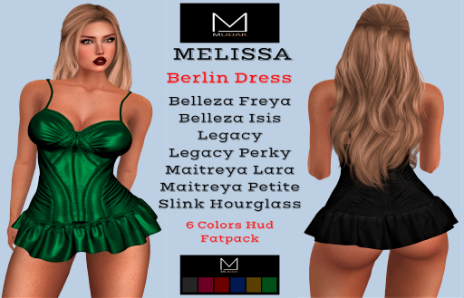 MUDAK - MELISSA DRESS FATPACK