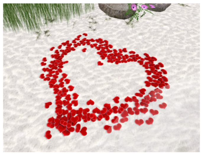 Heart of the little hearts - petals  copy and modification