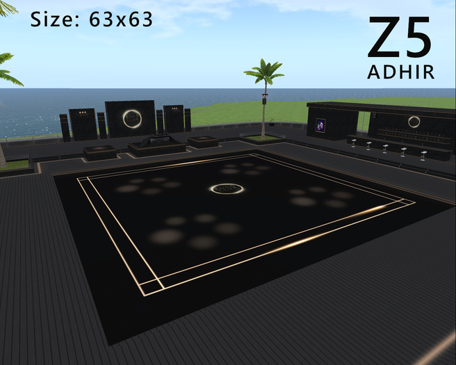 Z5 - [Dark Brick & Gold] - Open Disco Lounge Club -[ADHIR]- BOX