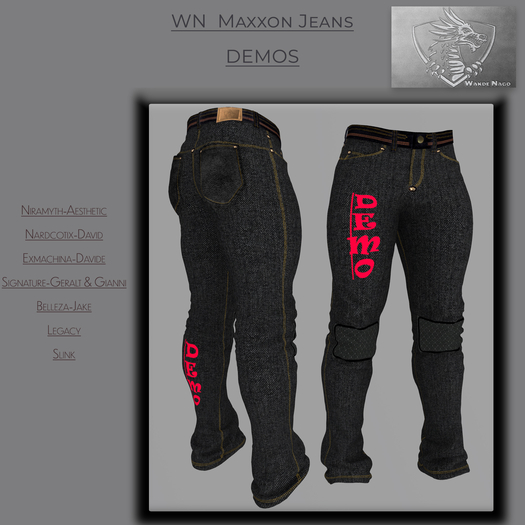 WN  Maxxon Jeans - DEMOS