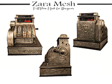 Zara Mesh - Antique - Cash Register - FULL PERM MESH