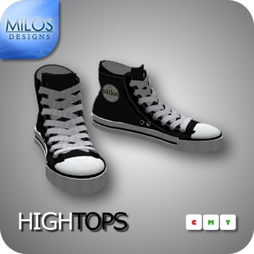 MiLOS High Tops - Black - Male