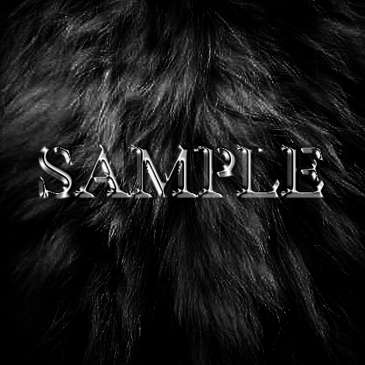 Zoy Texture [ Natural Fur ] Black