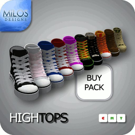 MiLOS High Tops - Buy Pack - Male