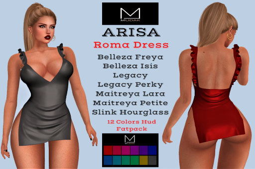 MUDAK - ARISA DRESS FATPACK