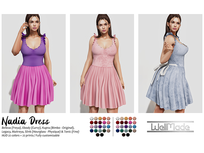 [WellMade] Nadia Dress