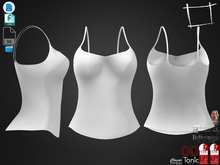 Dae Obj FBX For Basic Underbody Top With Straps Slink, Maitreya, Belleza, Tonic, Legacy,