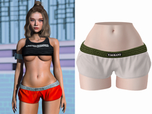 -[ vagrant ]- Kaylee Shorts - White