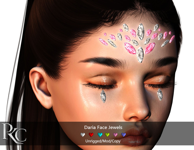 *PKC* Daria Face Jewels