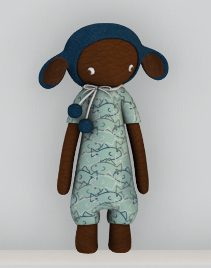 Sparrows Nest Raggy anna doll fish