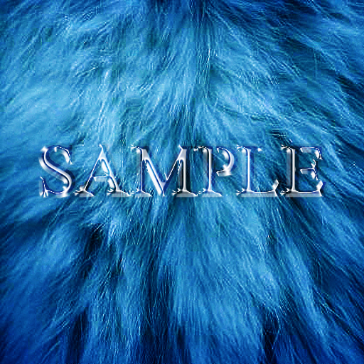 Zoy Texture [ Natural Fur 02 ] Blue