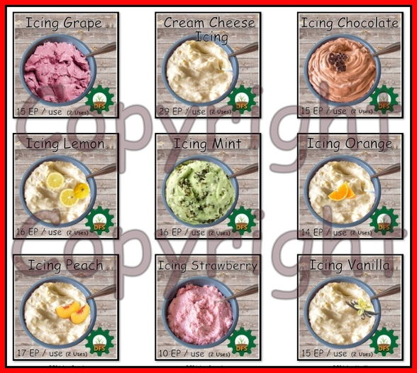 D*Run - DFS Farm (REZZ) - Icing Set *only Texture*