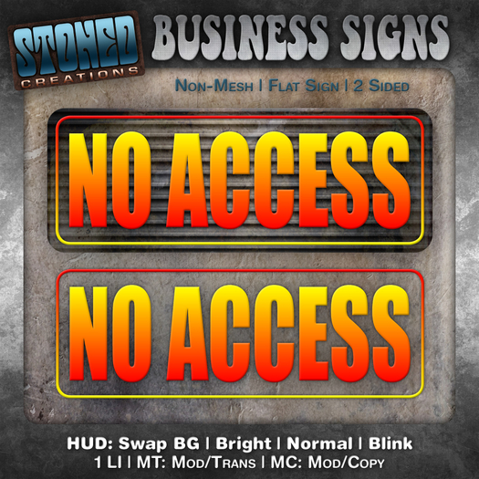 SC: No Access MT BOXED