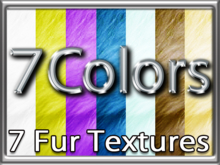 Zoy Texture [ Natural Fur 02 ] 7 Colors