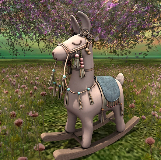 CJ TD My little Rocking LIama - 11 Single Sits