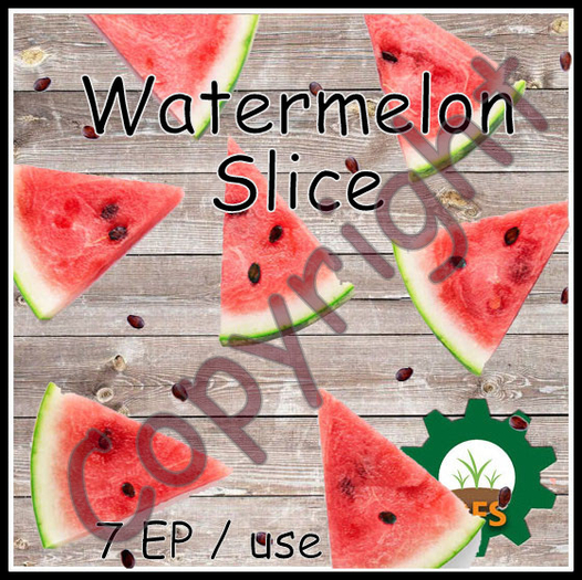D*Run - DFS Farm (REZZ) - Watermelon Slice *only Texture*