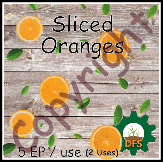 D*Run - DFS Farm (REZZ) - Sliced Oranges *only Texture*