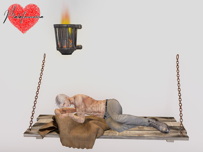 [MLF] PRISON/WALL BED w/BRAZIER