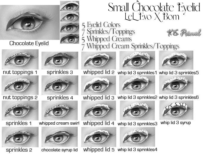 XS Primal EvoX Small Chocolate Eyelid DEMO