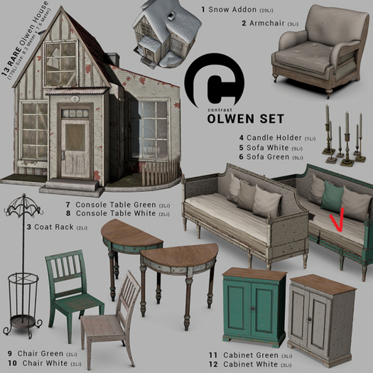 CONTRAST - Olwen 13 RARE
